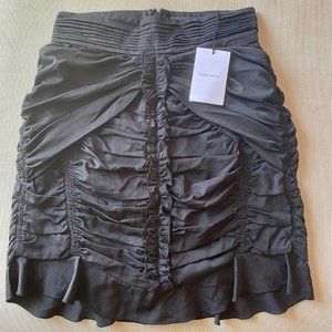 ISABEL MARANT UPI RUCHED MINI SKIRT